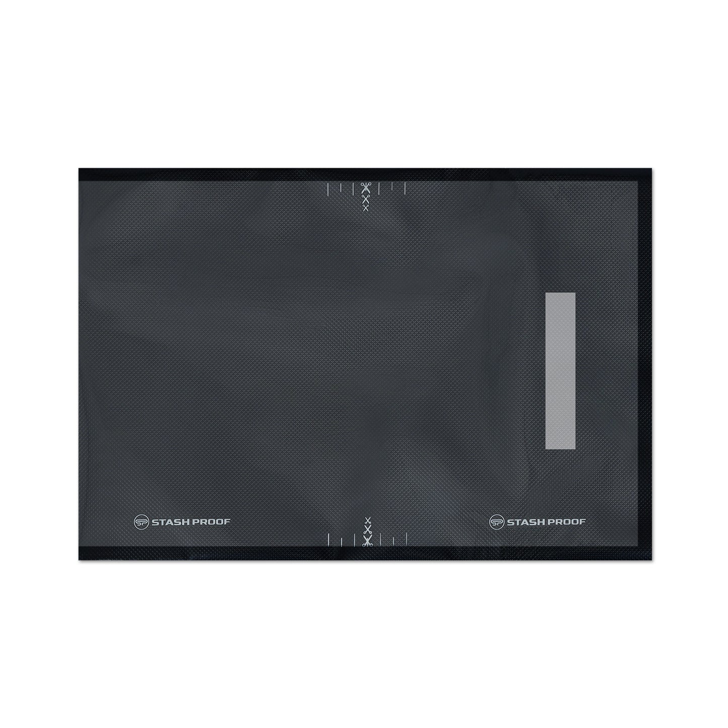 11 by 16 inch vacuum seal bag on white background