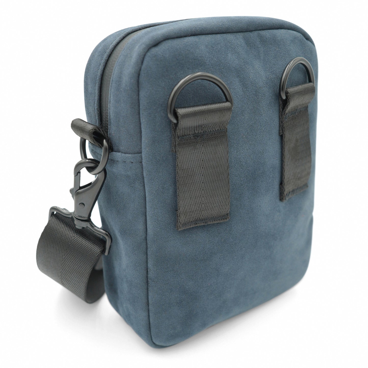 Perfect Stash Bag in Suede Black