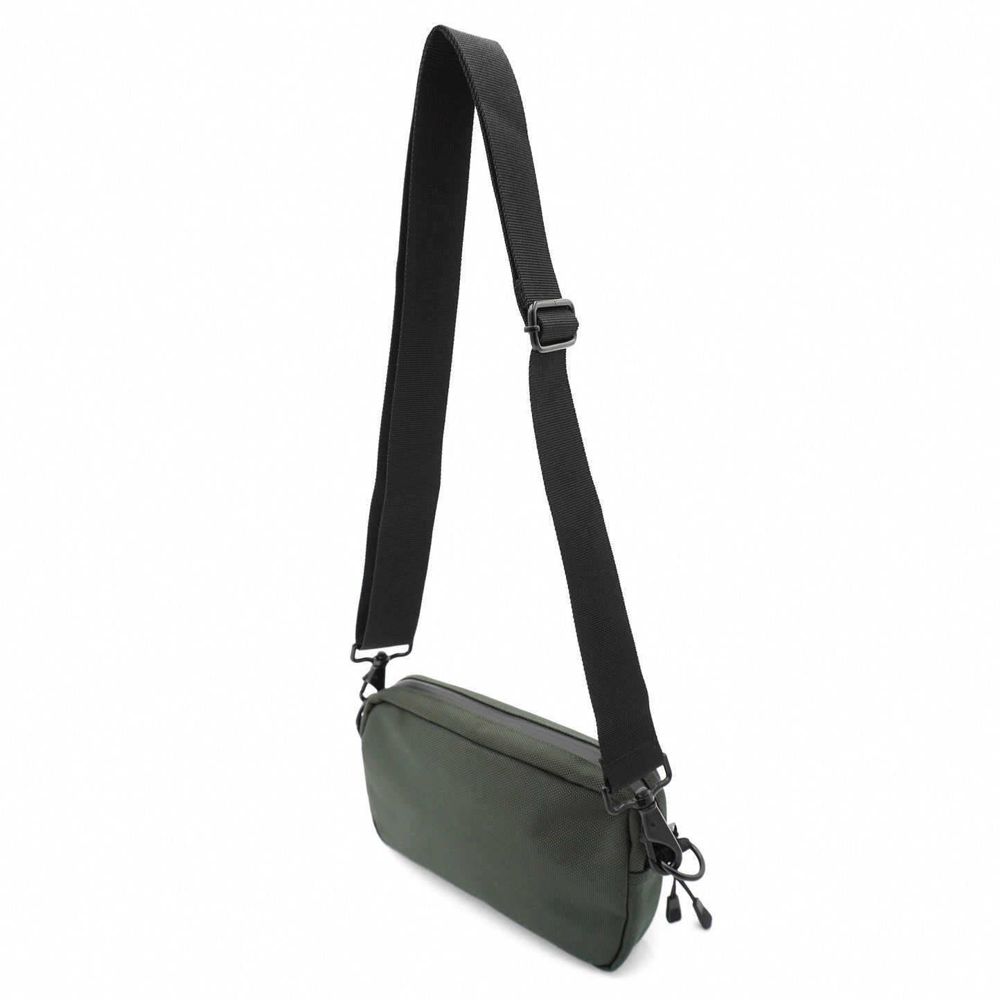 Flip Crossbody Bag in Green odor resistant 