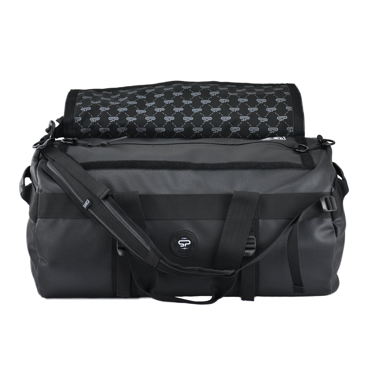 Transporter Leather Duffel Bag Backpack L100 - STASH PROOF