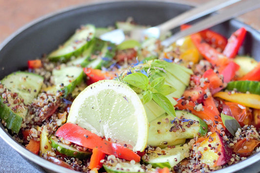 Lemon Herb Quinoa Salad
