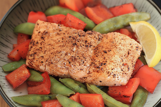 Sous Vide Salmon with Lemon Herb Butter