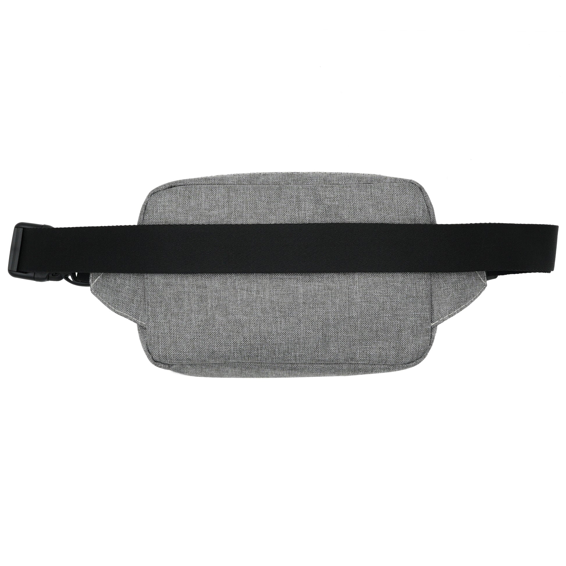 the backside of the crossbody fanny pack or belt bag